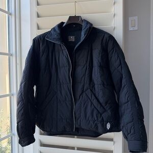 Free People Pippa Packable Puffer Jacket, black, size S